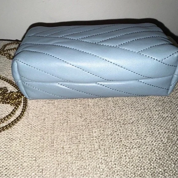 $428 TORY BURCH Rainwater KIRA CHEVRON MINI BAG Crossbody - Picture 10 of 11